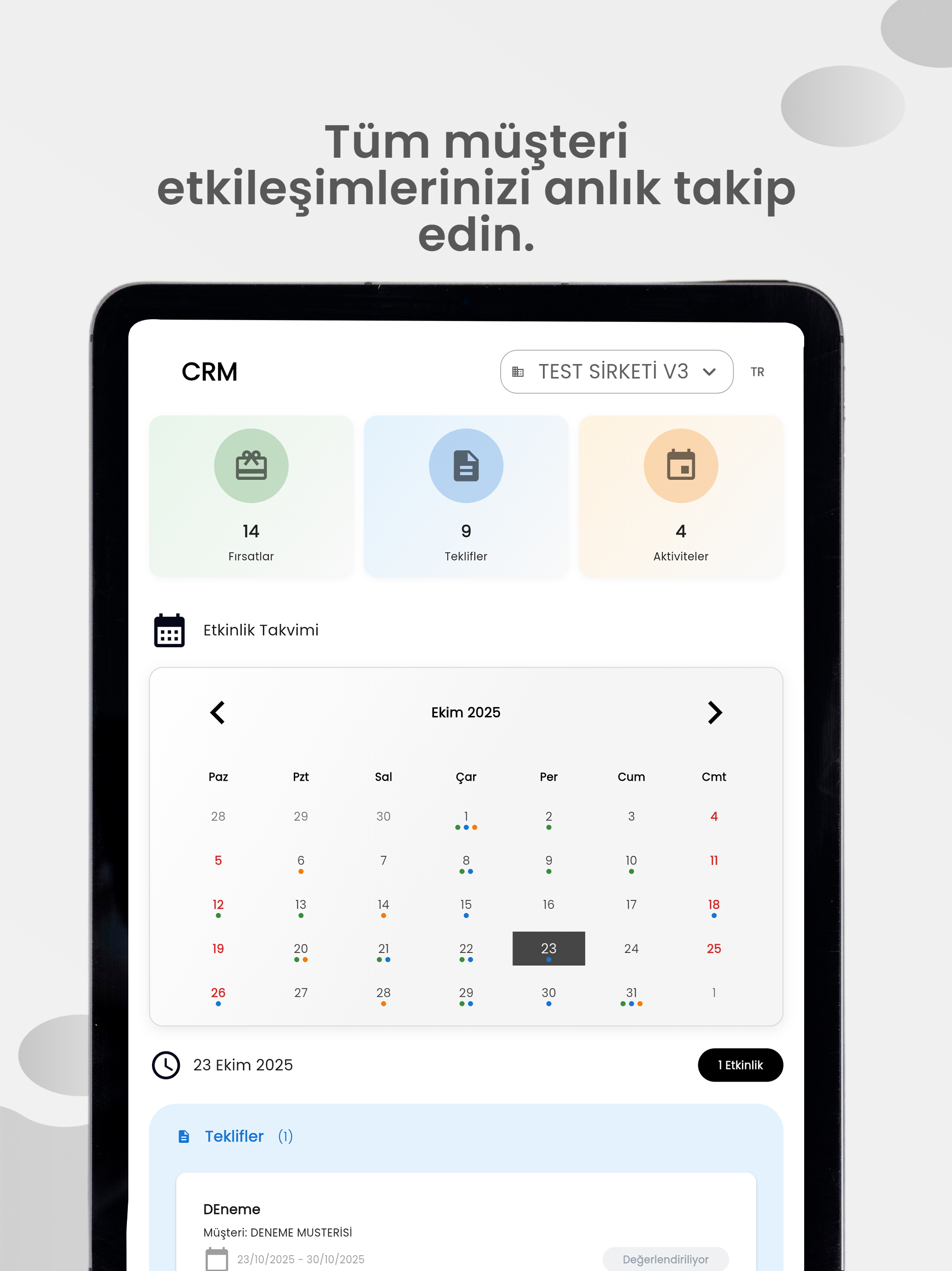 Webdekolay Müşteri Yönetimi