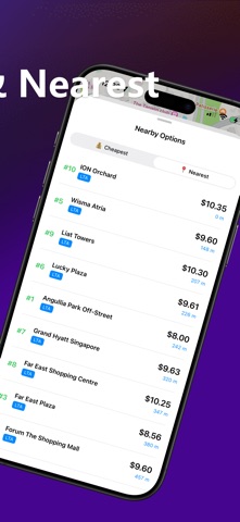 SGParking - Find Cheapest Lots Screenshot 3 of 5