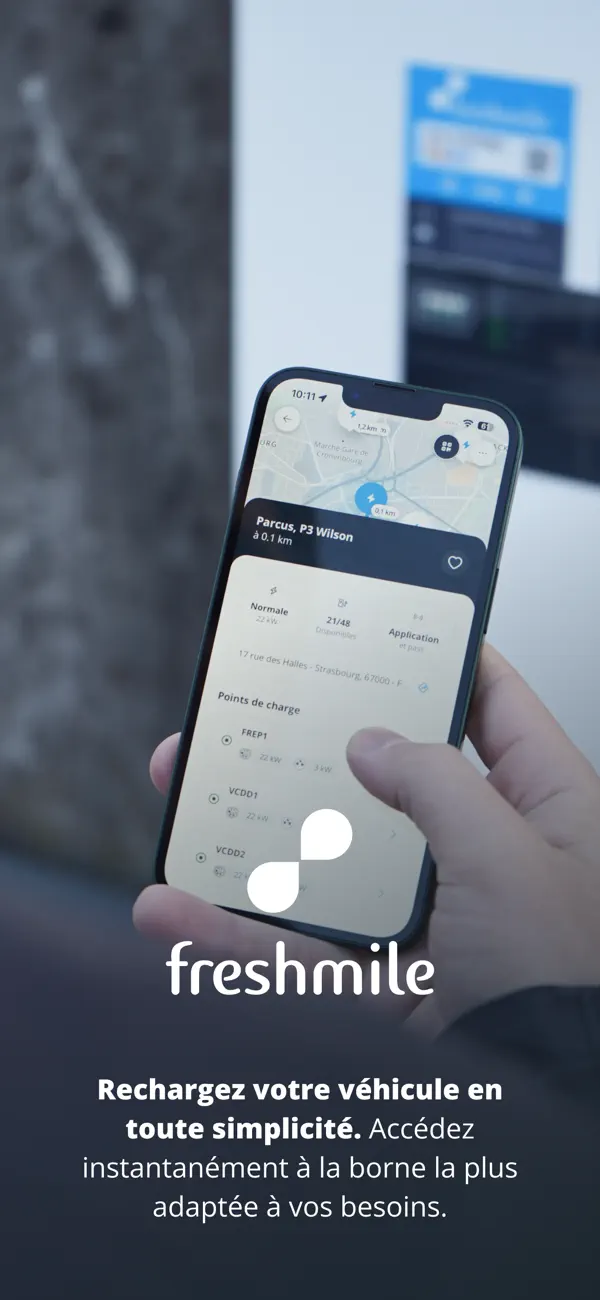 Screenshot #1 pour Freshmile - Bornes de recharge
