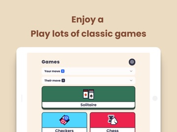 Grandie Games: Solitaire & Fun iPad screenshot