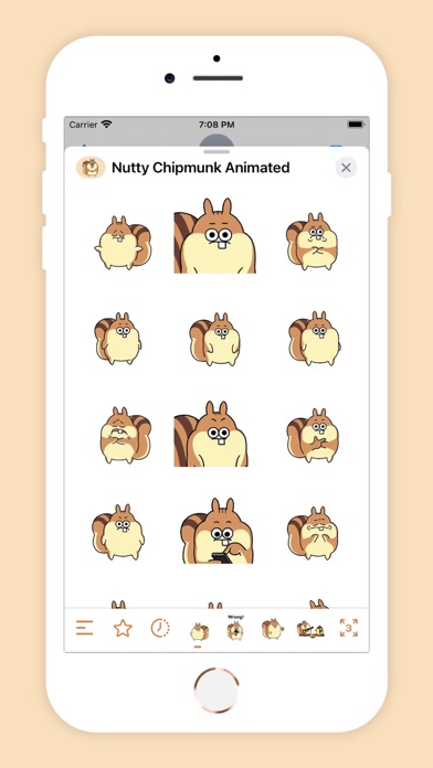 Screenshot #1 pour Nutty Chipmunk Animated