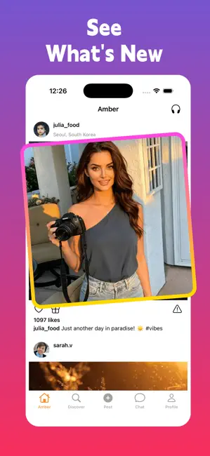 Amber-Lens&Share iPhone screenshot 1