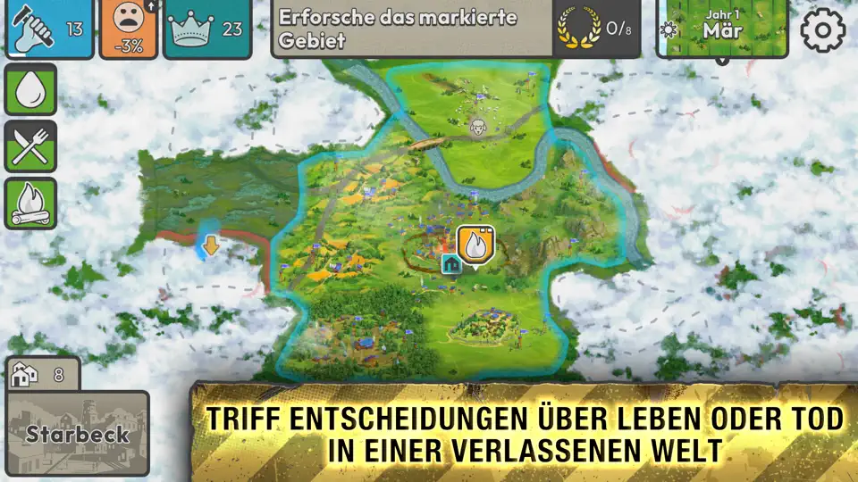Screenshot von After Inc. auf dem iPhone 4