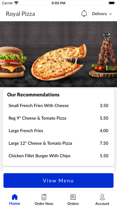 Royal Pizza Blidworth Screenshot