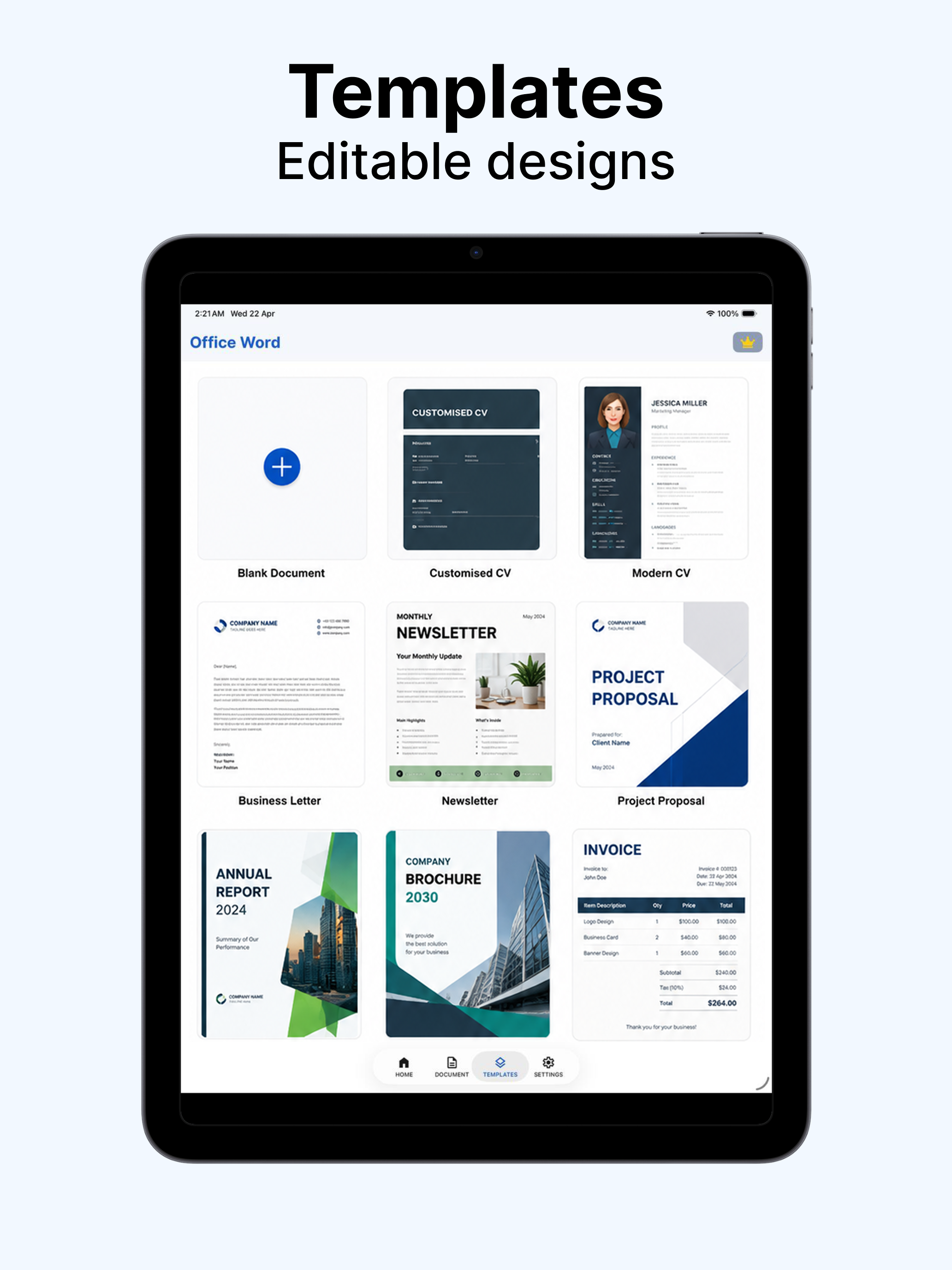 Office Word : Document Editor screenshot 11