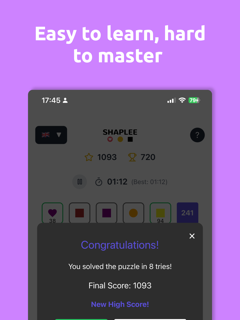 Shaplee the Shaplor Puzzle screenshot 6