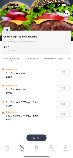 Chicken Express and Shawarma screenshot 2