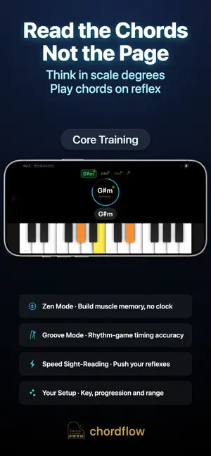 ChordFlow: Piano Chord Trainer screenshot 2