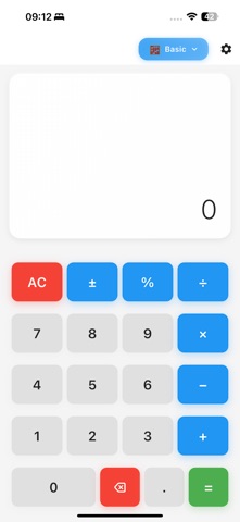 Chroma Calc Pro: Calculator Screenshot 1 of 10