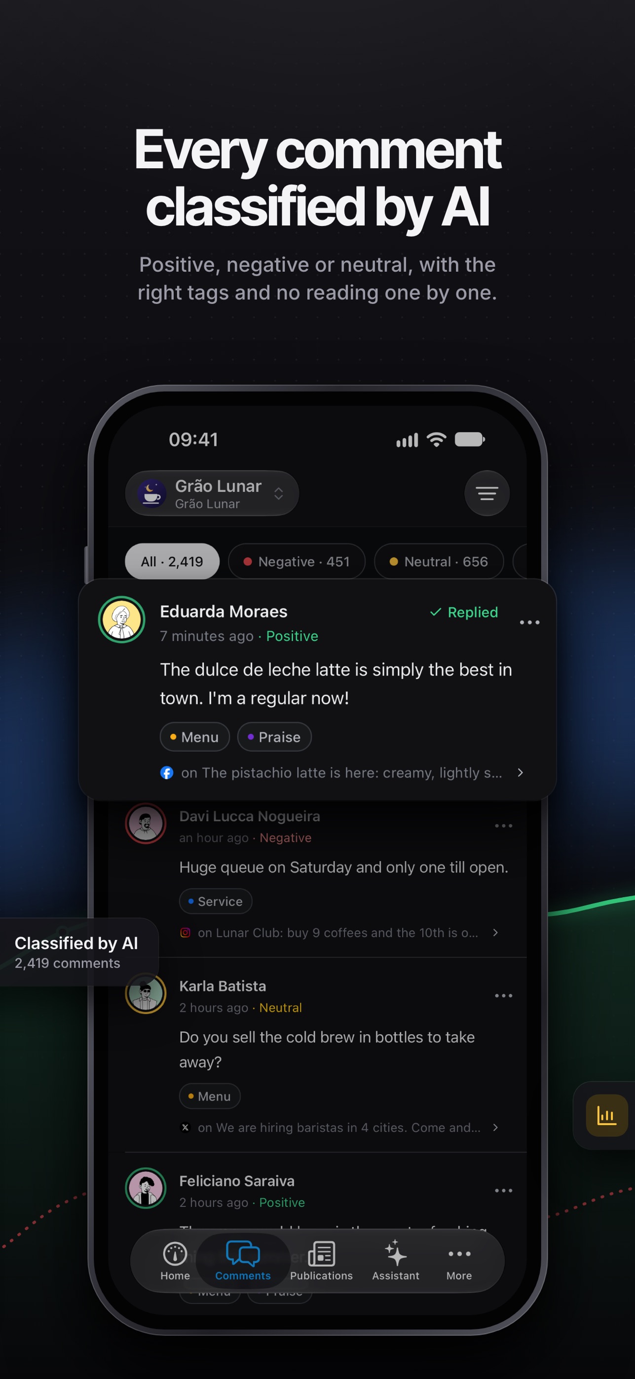 Screenshot 4 of Post Track: social listening