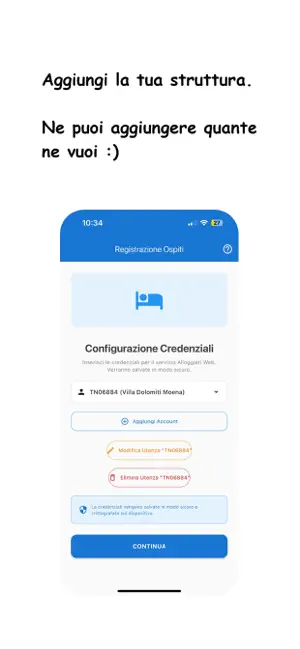 OspiteFacile screenshot 1