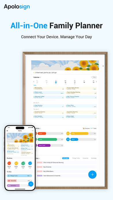 Apolosign APP iPhone screenshot 1 - Lifestyle app