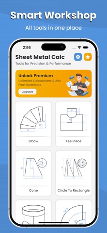 Sheet Metal Calculator Pro screenshot
