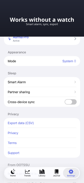 Aurnia: Sleep Tracker Screenshot 5 of 5