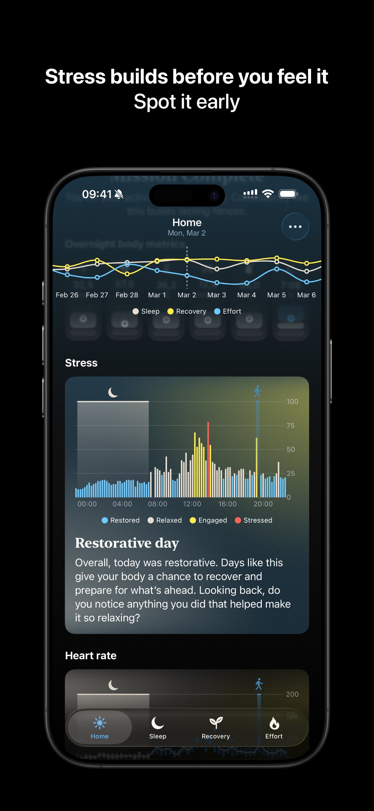 Nuito: Sleep, Recovery, Effort