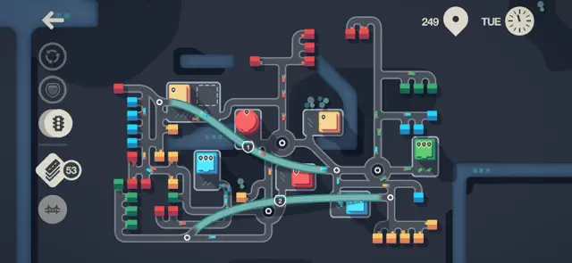 Mini Motorways Intro screenshot 5