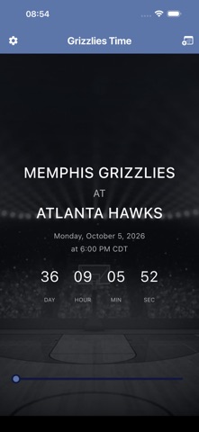 Grizzlies Time iPhone screenshot