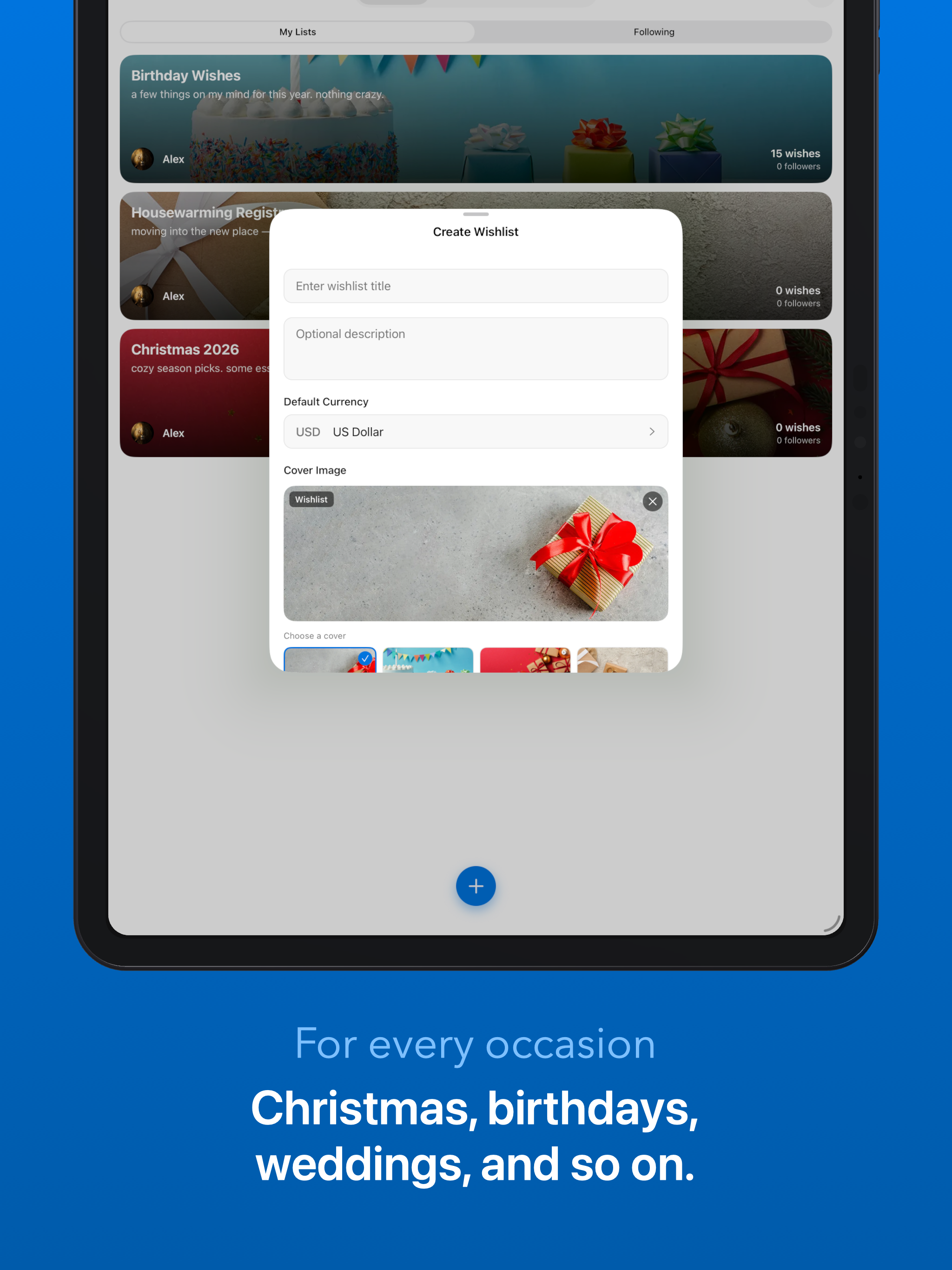 WishApp: Online Wishlist Maker screenshot 17