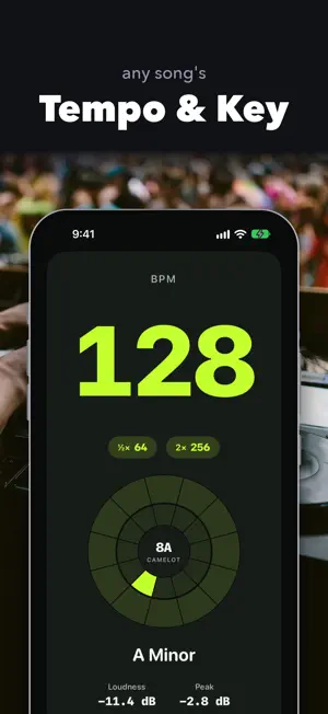 Beatkey: BPM & Key Finder screenshot 1