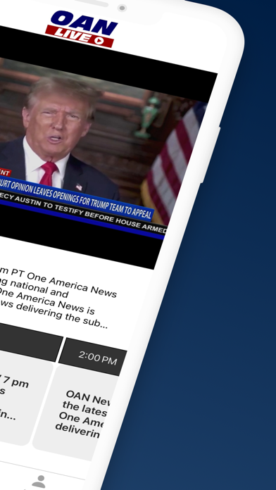 OAN Live Screenshot