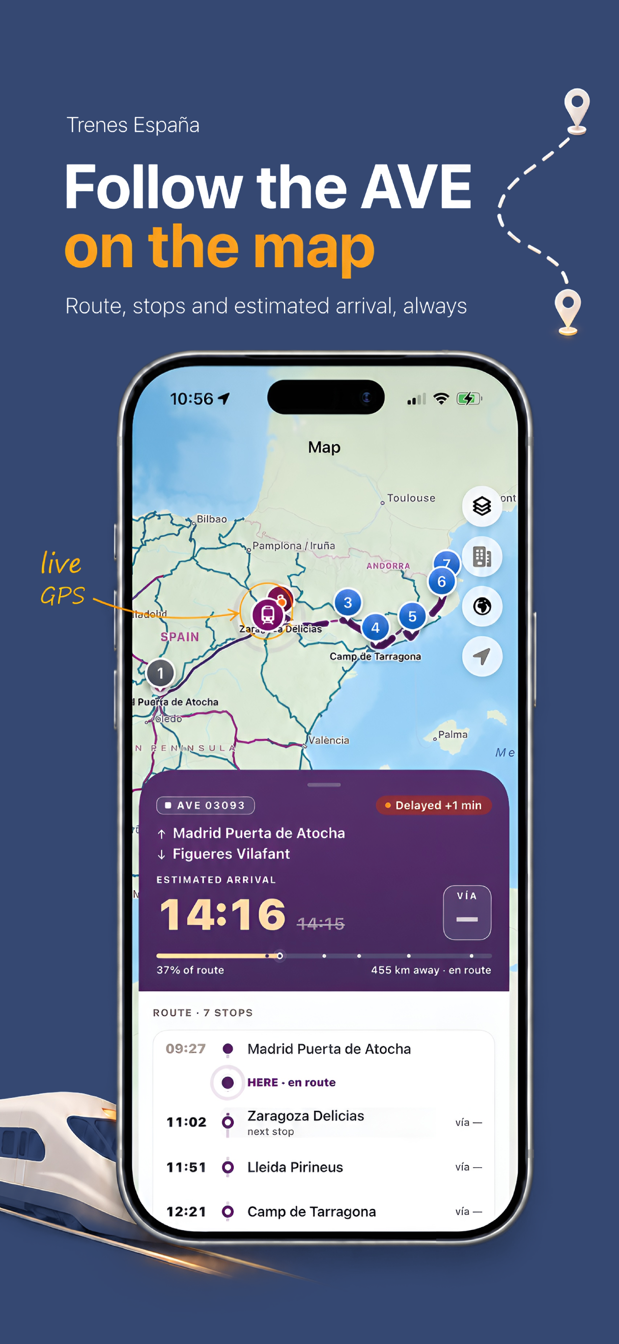 Spain Trains AVE, Renfe, OUIGO screenshot 4