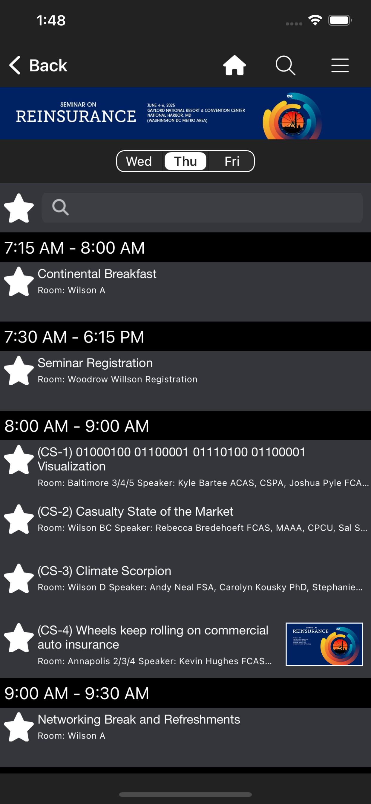 CAS Events