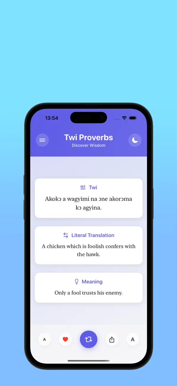 #6. Twi Proverbs (iOS) Podle: Onipaba Onipaba-Baafi