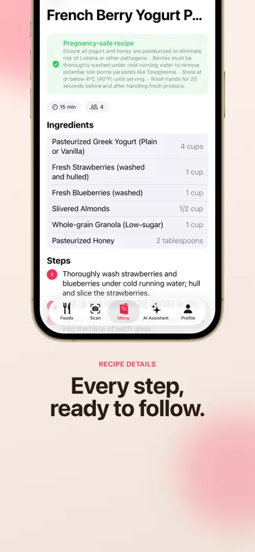 Alimentation Grossesse MomEats screenshot 7 of 8