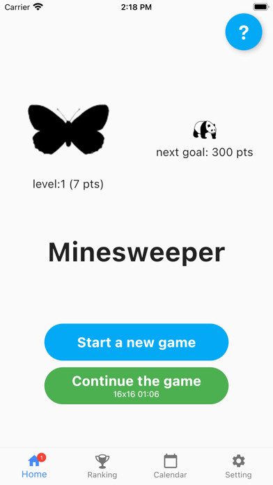 Minesweeper - Classical Game Screenshot