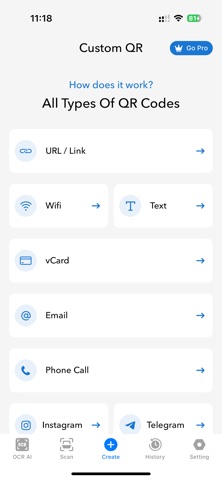 OCR AI: Image to Text & QR screenshot