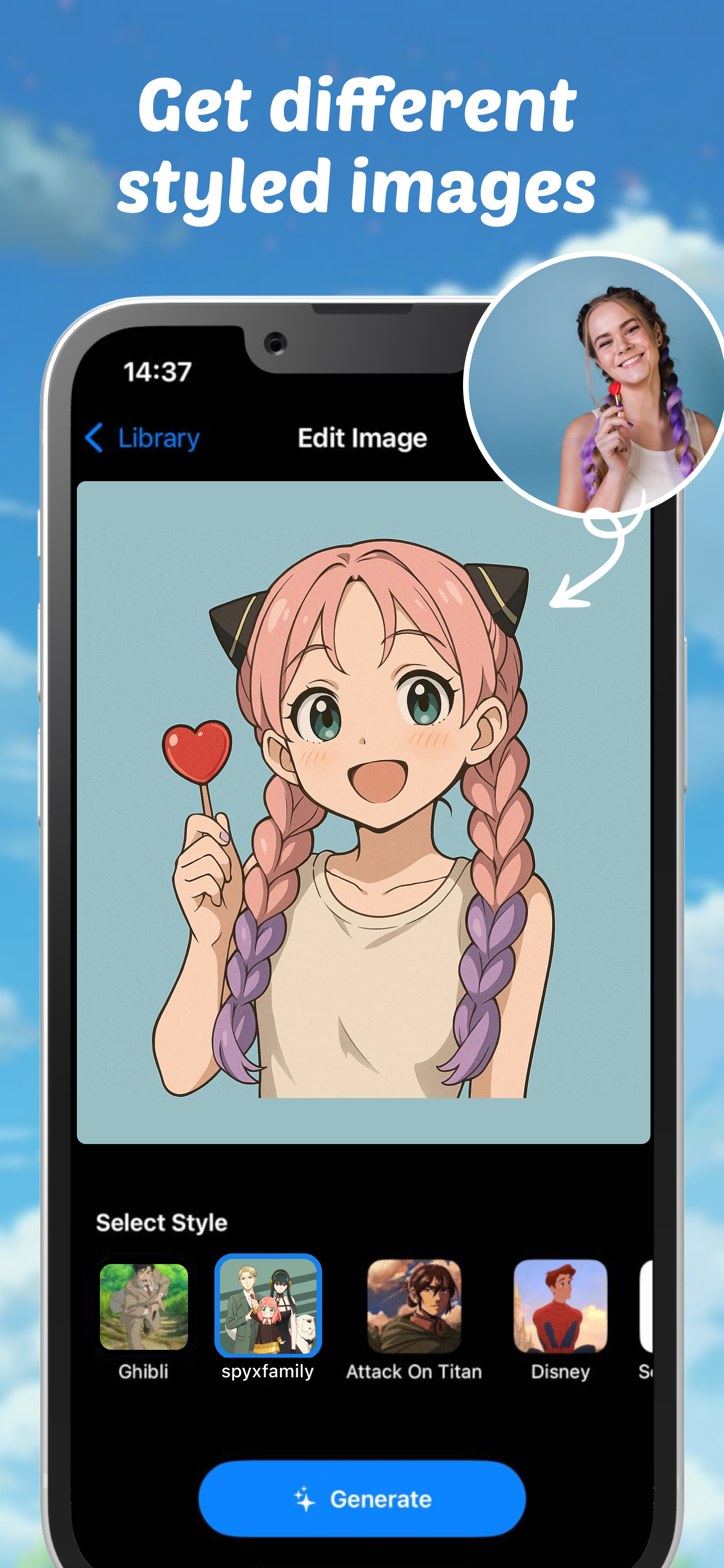 Anime AI - Photo Maker screenshot 8
