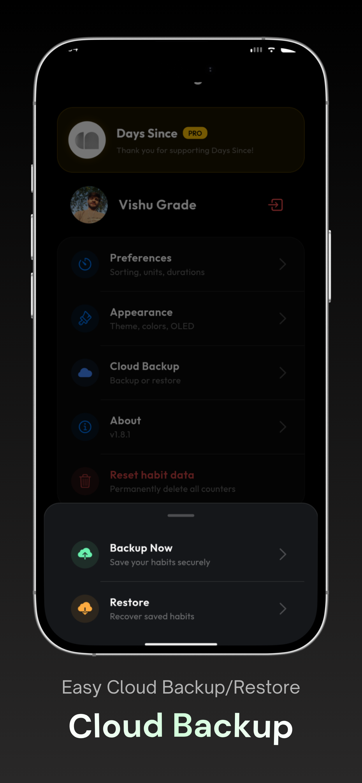 Heybits : Day & Habit Tracker screenshot 4