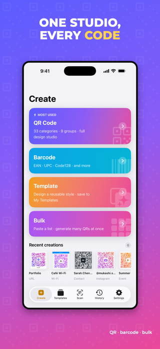 QRsuite: QR Code Generator Screenshot 2 of 10