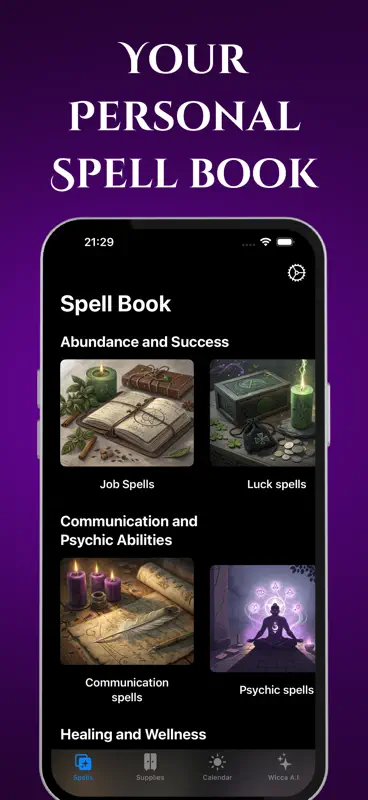 Wicca・Brujería y Hechizos screenshot 2 of 8