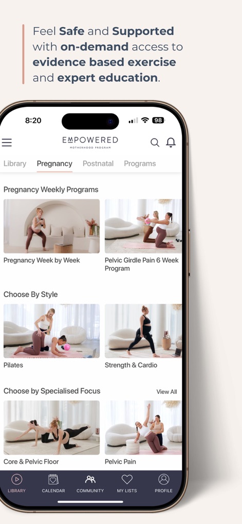 Empowered Motherhood Program - Health & Fitness App | MWM