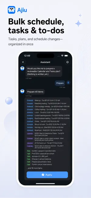 Ajiu: AI Calendar & To Do List screenshot 2