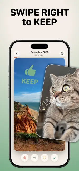 Rewind Swipe Photo Cleaner screenshot 3