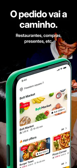 Bolt Food iPhone screenshot 1