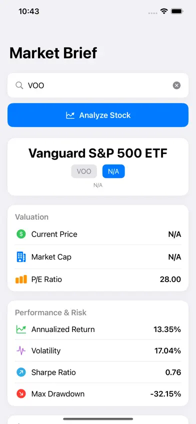 Market Brief Investing screenshot 3