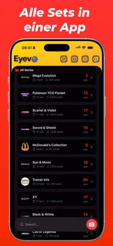 Eyevo: Pokemon Karten Scanner iPhone screenshot 9