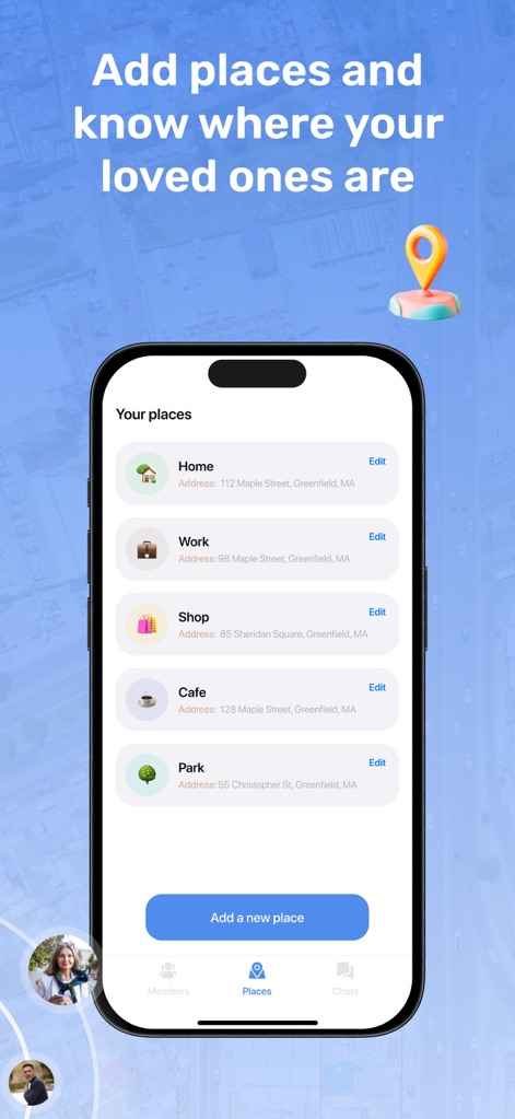 Find Me: Share Family Location - family-location-tracker-saved-places