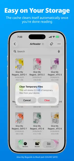 AirReader: ZIP, CBZ & PDF screenshot 2