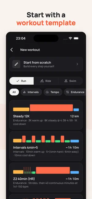 Workout Planner for Garmin screenshot 3