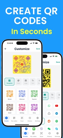 QR Maker QR Code Generator. Screenshot 2 of 5