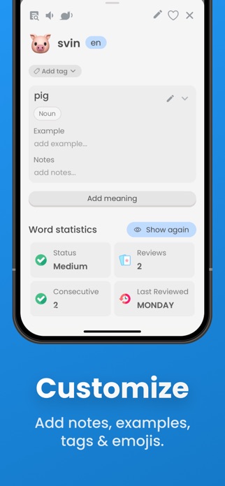 Wordwise: Personal Dictionary Screenshot 4 of 6