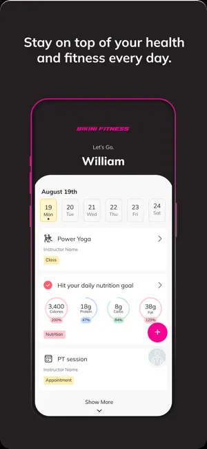 Bikini Fitness Club screenshot 2