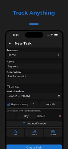 Obsetico - Tasks & Maintenance screenshot