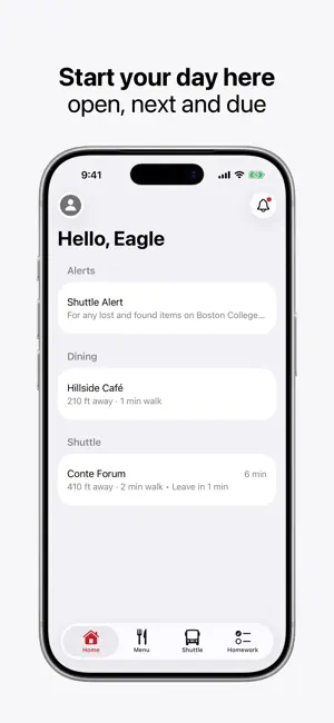 Eagle One: Campus Companion screenshot 1