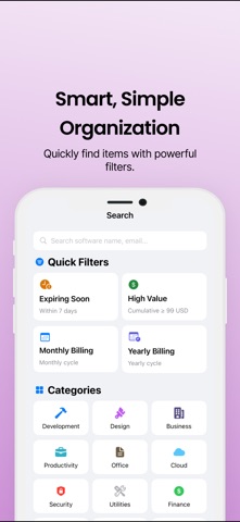 LicenseHub: Track Sub & Keys Screenshot 3 of 5