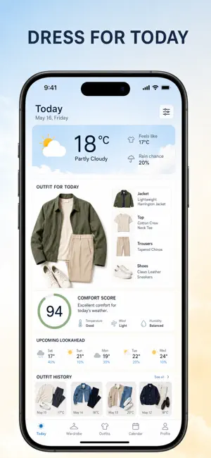 What to Wear: Weather Outfit screenshot 1